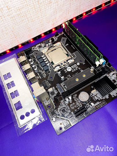 6/12 ядер + 8GB + плата комплект