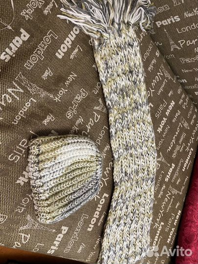 Комплект шапка и шарф женские