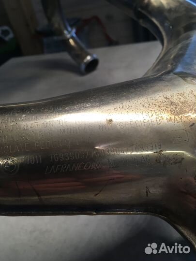 BMW R1200GS K25 коллектор выпускной