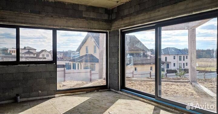 Панорамные окна под ключ. Оконные порталы