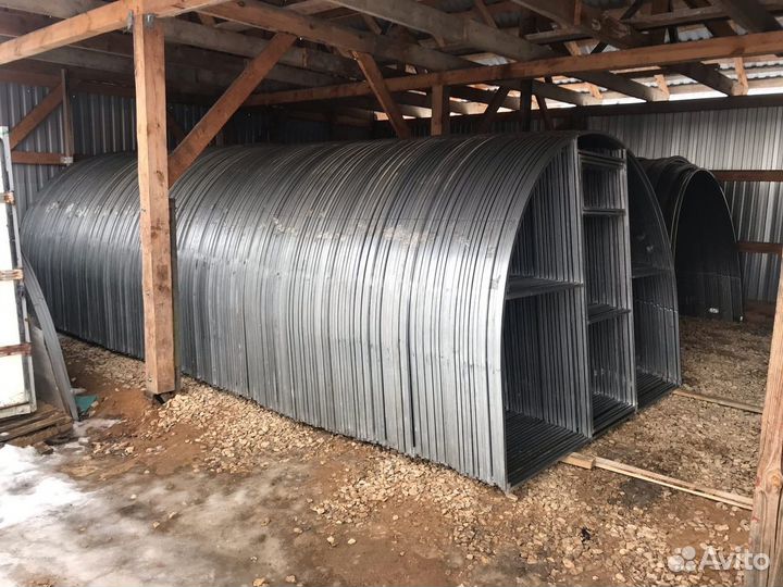 Оцинкованная теплица 