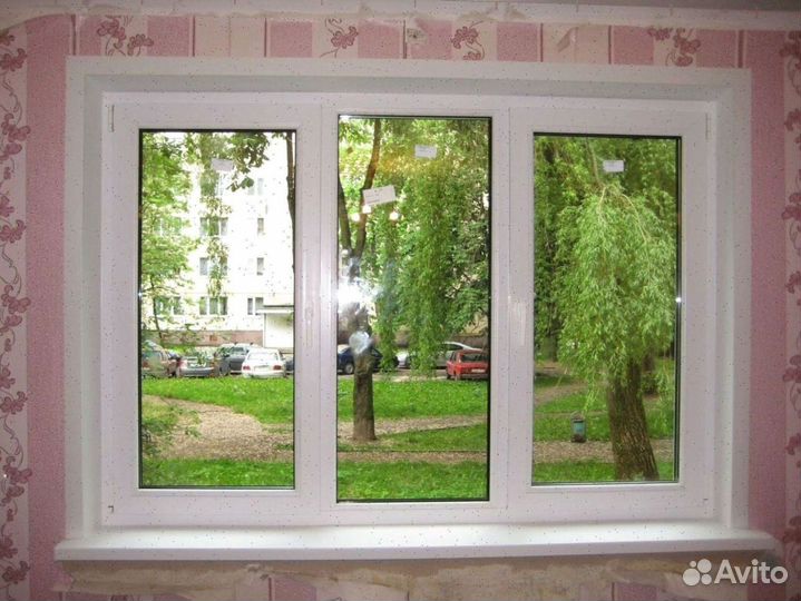 Окно пластиковое не б/у
