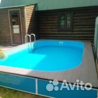 Баня на дровах с 4 бассейнами на выбор