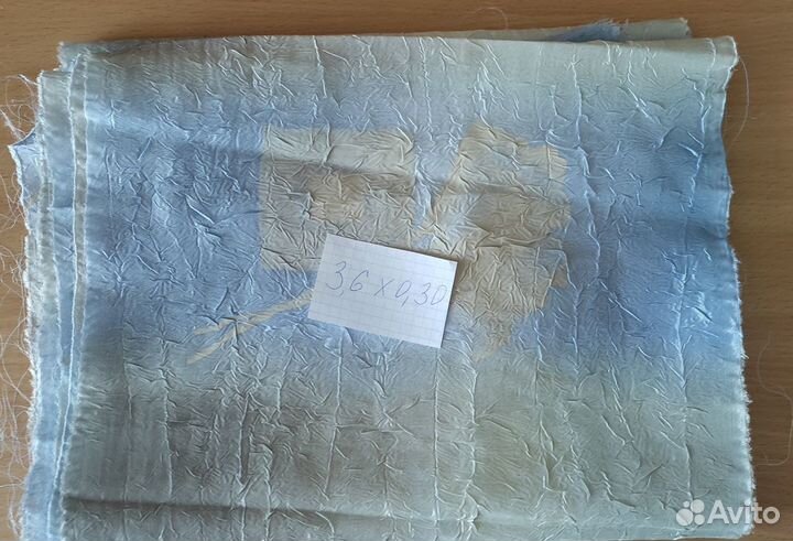 Отрезы (куски) новой плательной ткани для рукодели