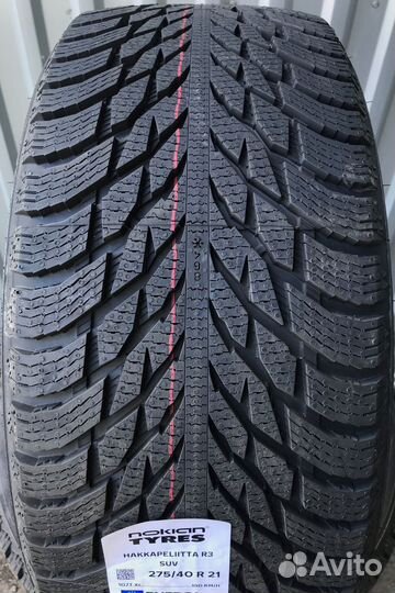 Nokian Tyres Hakkapeliitta R3 SUV 275/40 R21 и 265/40 R21