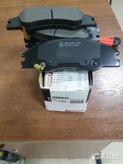 Колодки торм. диск. пер. KIA Cerato