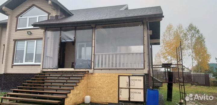 Мягкие окна для веранды