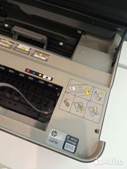 Цветной струйный принтер hp