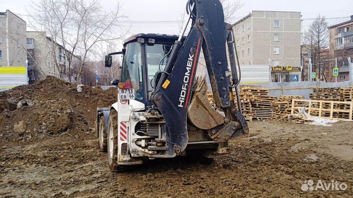 Услуги экскаватора погрузчика