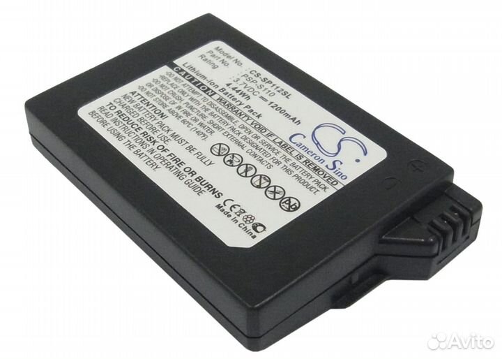 CS-SP112SL для Sony PSP 2th Silm Lite 3.7V 1200mAh