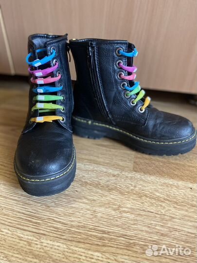 Ботинки демисезонные для девочки 33 размер