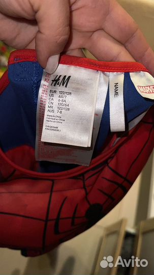 Костюм человек паук 2 штуки