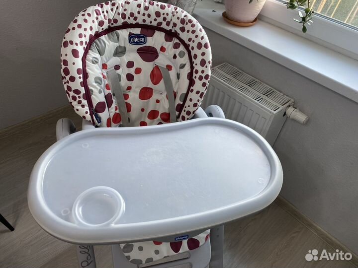 Стул для кормления chicco polly progress