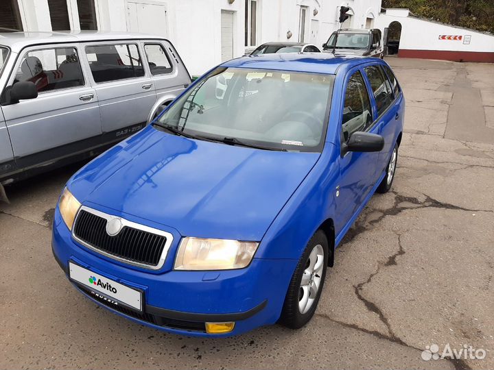 Skoda Fabia 1.4 МТ, 2002, 150 000 км