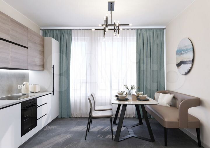 1-к. квартира, 41,7 м², 18/22 эт.