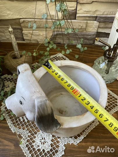 Керамическое кашпо в ассортименте