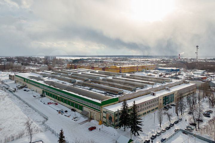 Производственный комплекс 41000 м² после реновации
