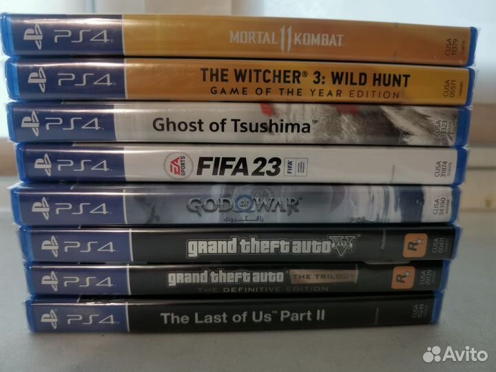 Игры ps4/ps5 Новые fifa23/gta5/RDR2/UFC4/NFS/MK от