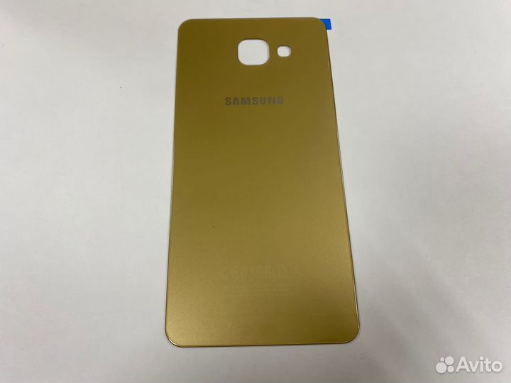 Задняя крышка для Samsung A7 2016 A710 gold