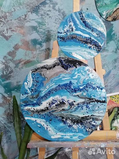 Картина панно из смолы