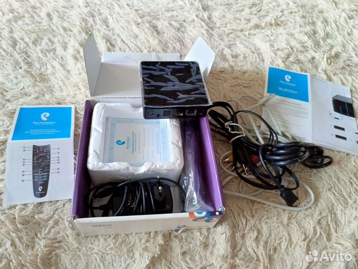 Интерактивная тв приставка Ростелеком SML-482 HD