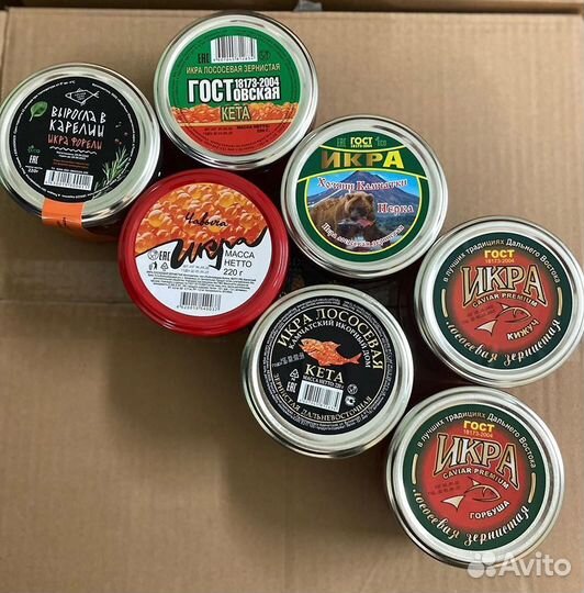 Красная икра оптом