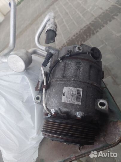 Компрессор кондиционера nissan qashqai j10