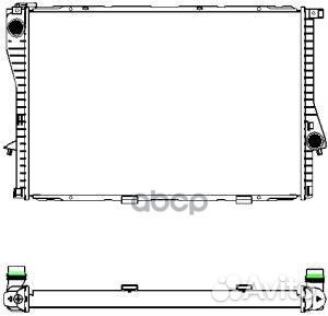 Радиатор системы охлаждения 30111014 Sakura