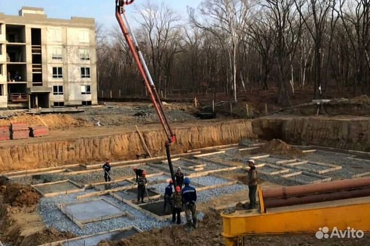 Бетон, раствор, керамзитобетон, тощий бетон