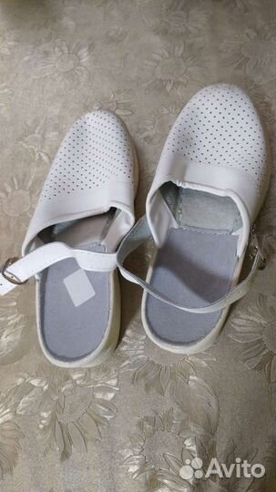 Сабо кож. зам. женские 39-40 размер