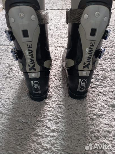 Комплект горнолыжные ботинки, лыжи