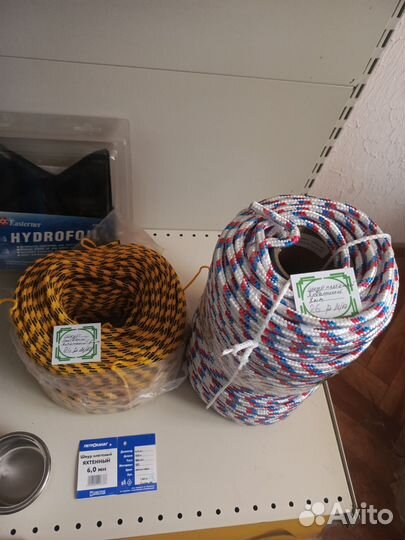 Шнур плетёный яхтенный