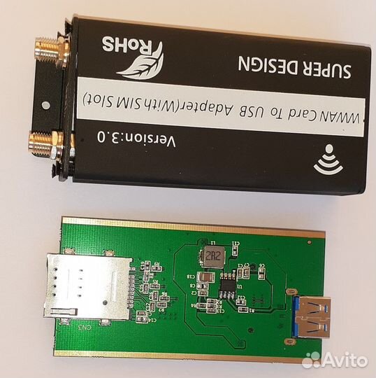 USB 3.0 бокс-переходник для 4g-модема ngff m2
