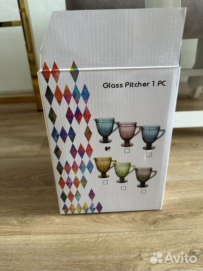 Кувшин для воды стекло