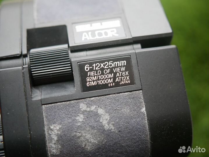 Alkor 6-12x25 японский бинокль с плавным зумом