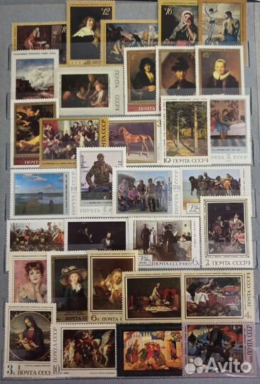 Марки по теме Искусство №3