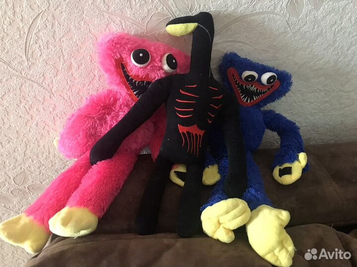 Мягкая игрушка хаги ваги лампоголовый