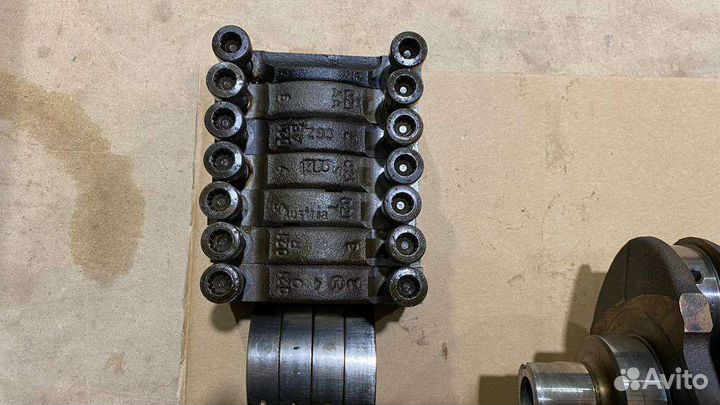 Коленвал+вкладыши VW Golf R32, BUB