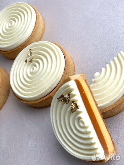 Тарт Облепиховый чизкейк