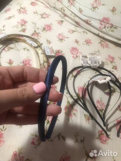 Заготовки для ободков для волос металлические 7 мм