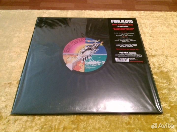 Pink Floyd 1975 Европа180 гр. В заводской упаковке