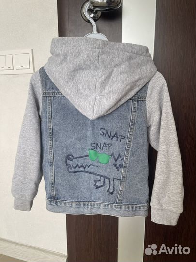 Джинсовая куртка детская