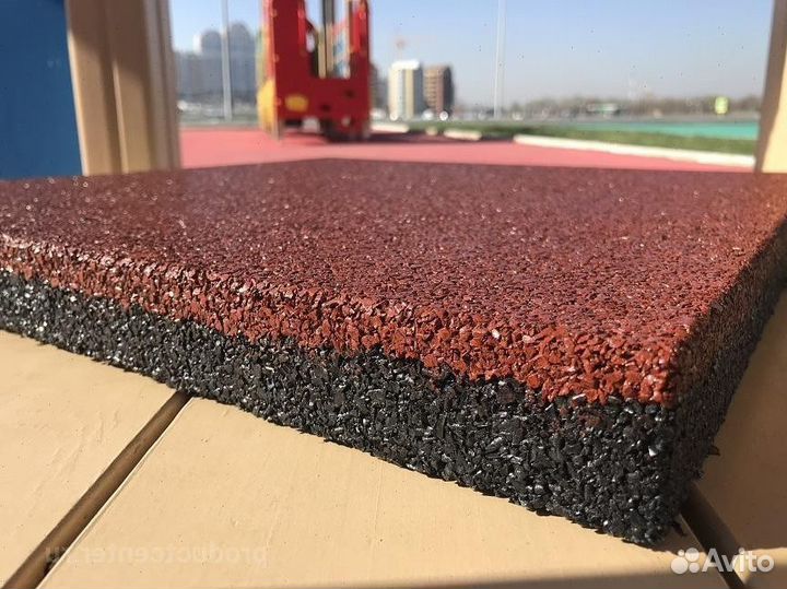 Плитка резиновая / спортивная