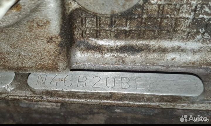 Двигатель контрактный N46B20BY 2.0 BMW