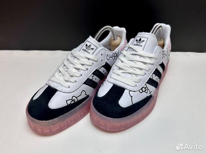 Кроссовки Adidas Samba Hello kitty женские