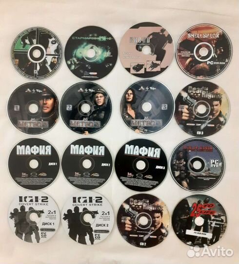 Игровые диски на пк