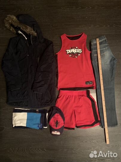 Вещи пакетом для мальчика 134-146