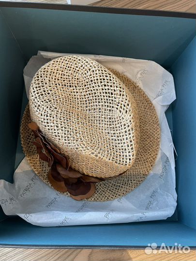 Шляпа женская соломенная Patrizia Pepe