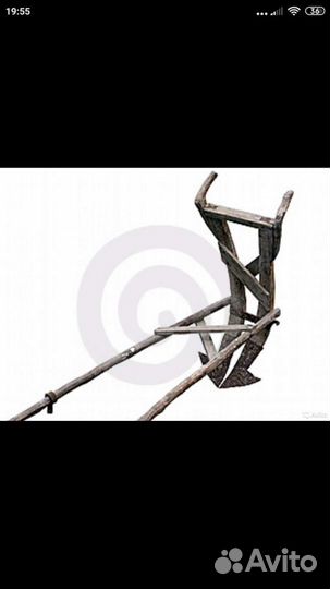 Плуг для старинной сохи