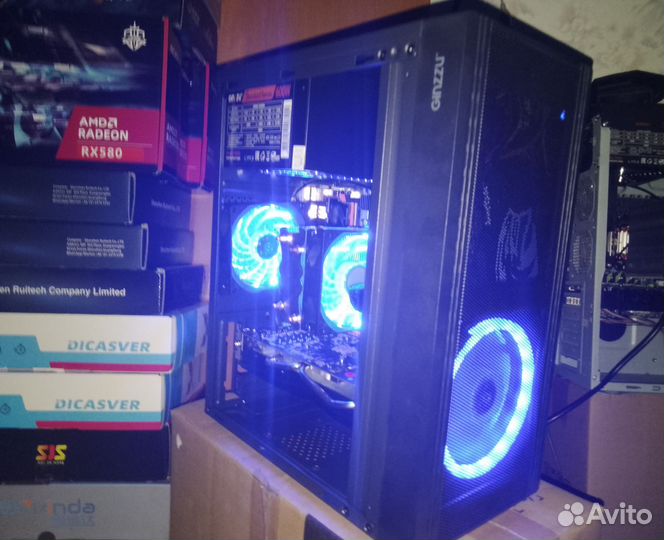 8 ядер 16gb rx580 8gb